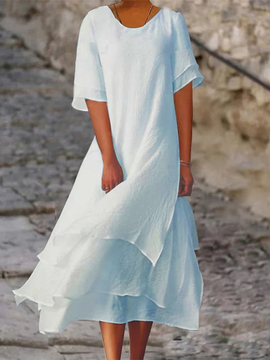 Mariëlle™ |  Elegante en chique jurk met lagen